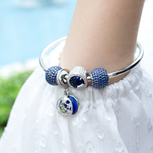 Jewdii 925スターリングシルバーブレスレットのチャームセット